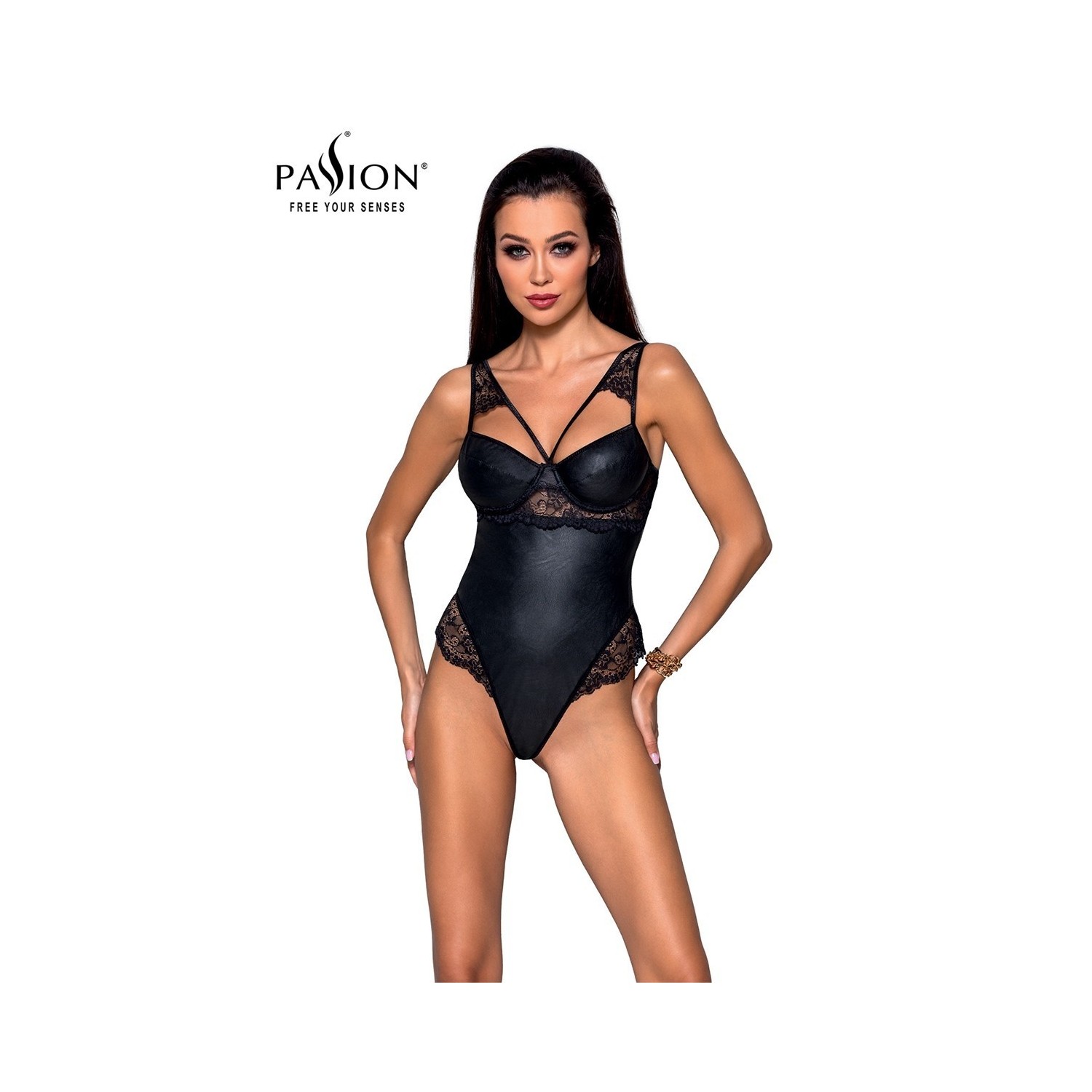 Body faux cuir Loona - Passion
