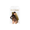 Body noir manches longues fantaisie Spicy whisper - PH0099BLK
