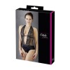 Body en dentelle noire, ouvert à l'entrejambe - R2641399