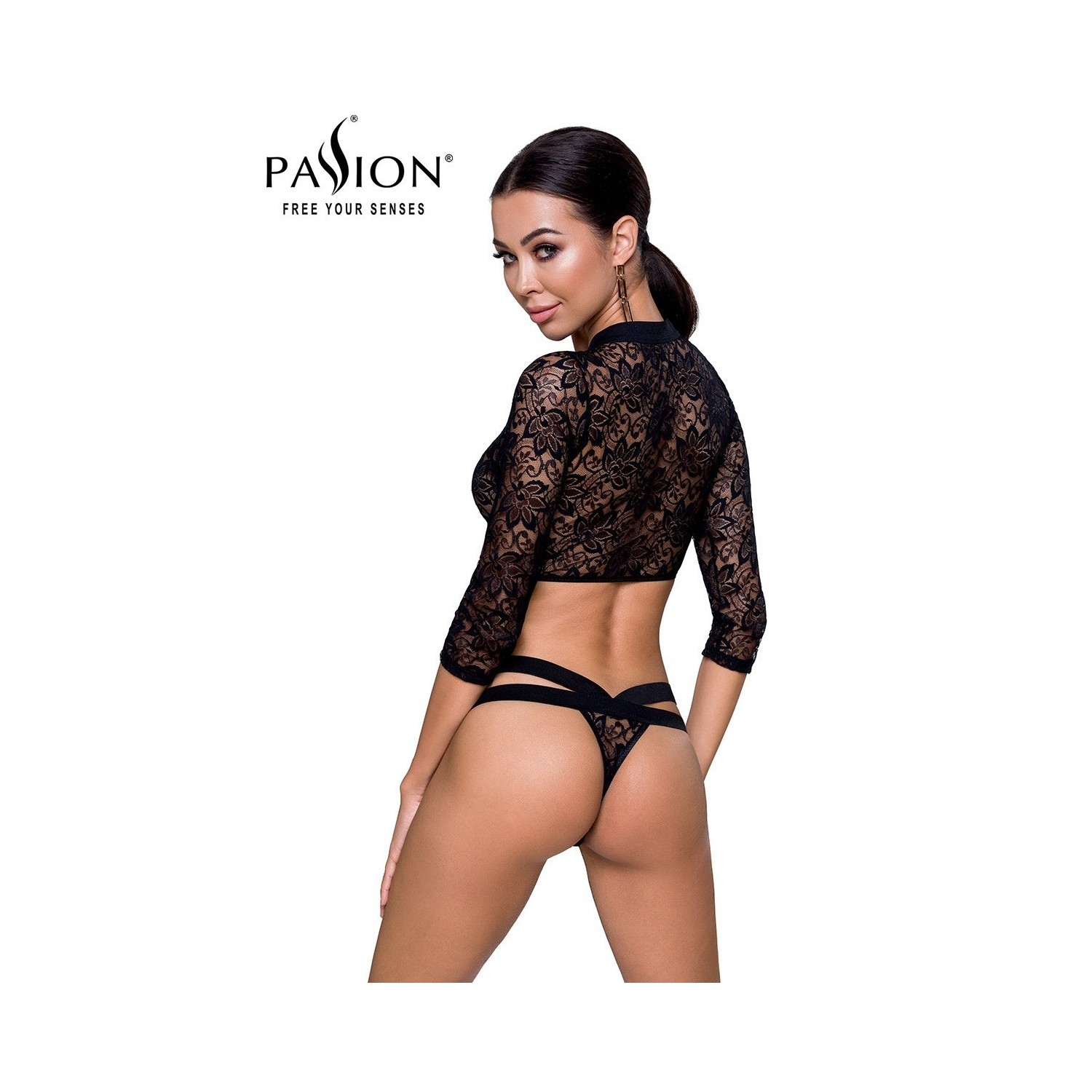 Body Leticia seins nus - Noir