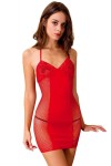 Robe rouge Dernier Tango - Anne d'Alès