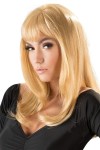 Perruque blonde mi-longue - ORI771708