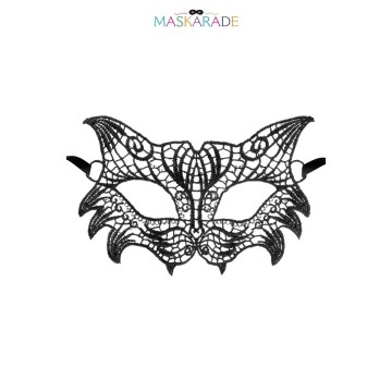 Loup broderie souple Nuit