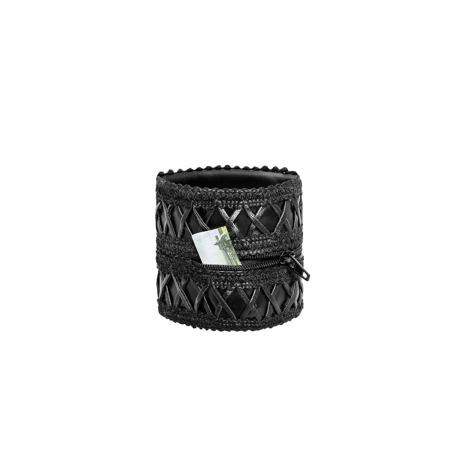Bracelet portefeuille F326 wetlook