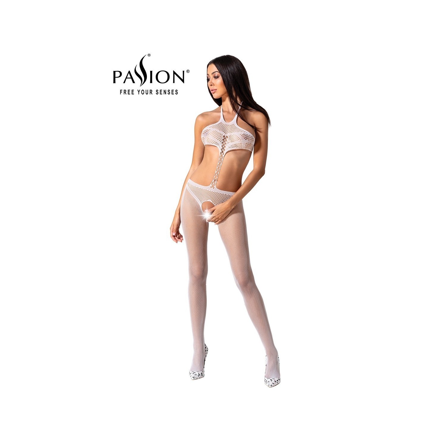 Combinaison résille BS080 - Blanc