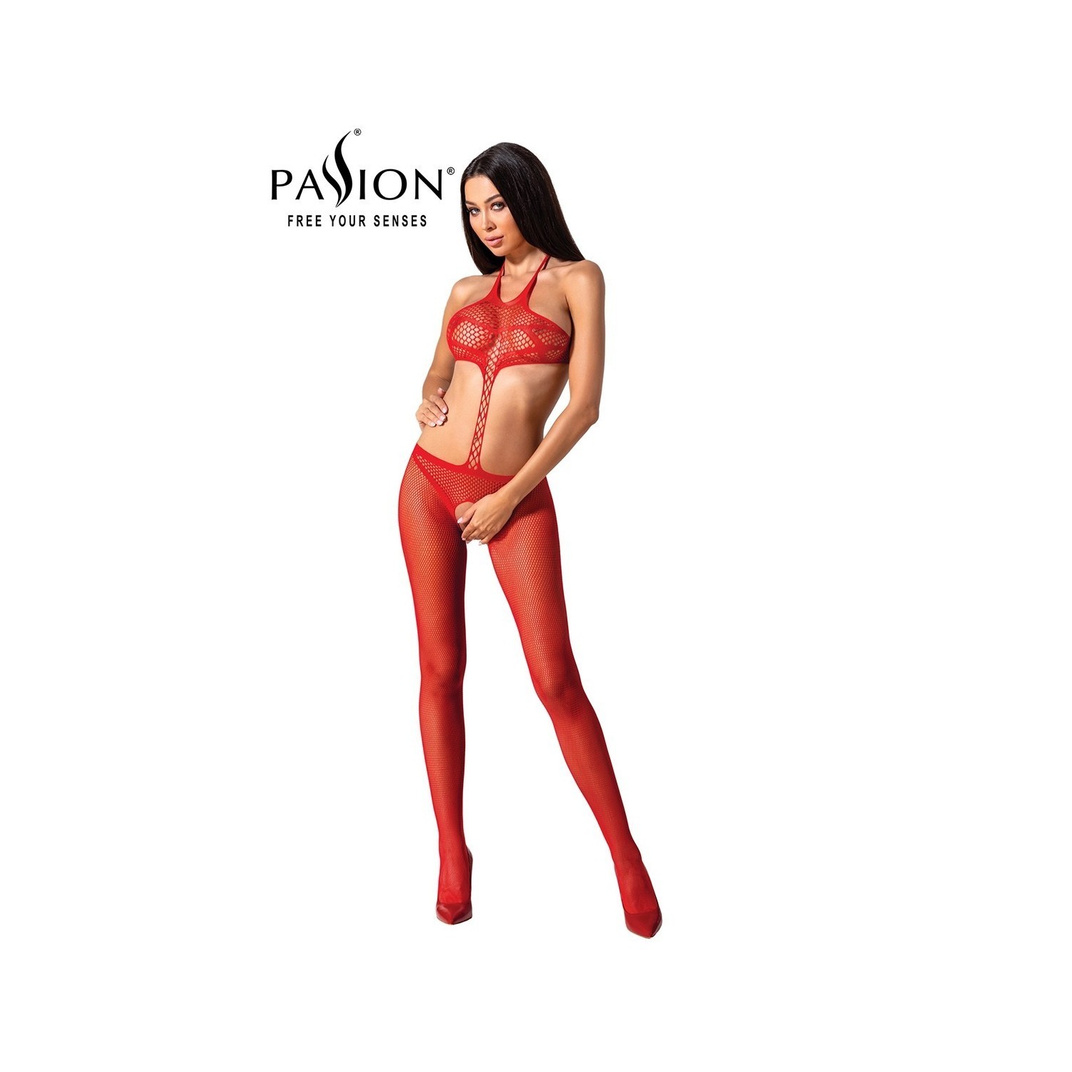 Combinaison résille BS080 - Rouge