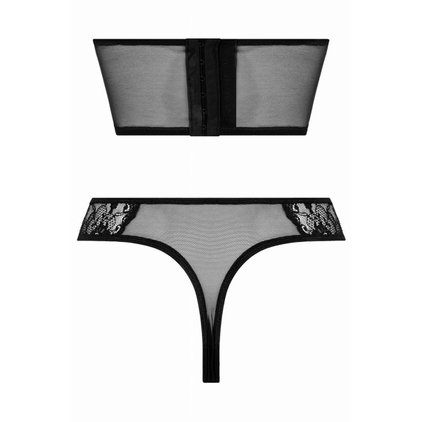 Ensemble bustier et string Tiara - Christine