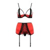 Ensemble lingerie à jarretelles Femmina - Passion