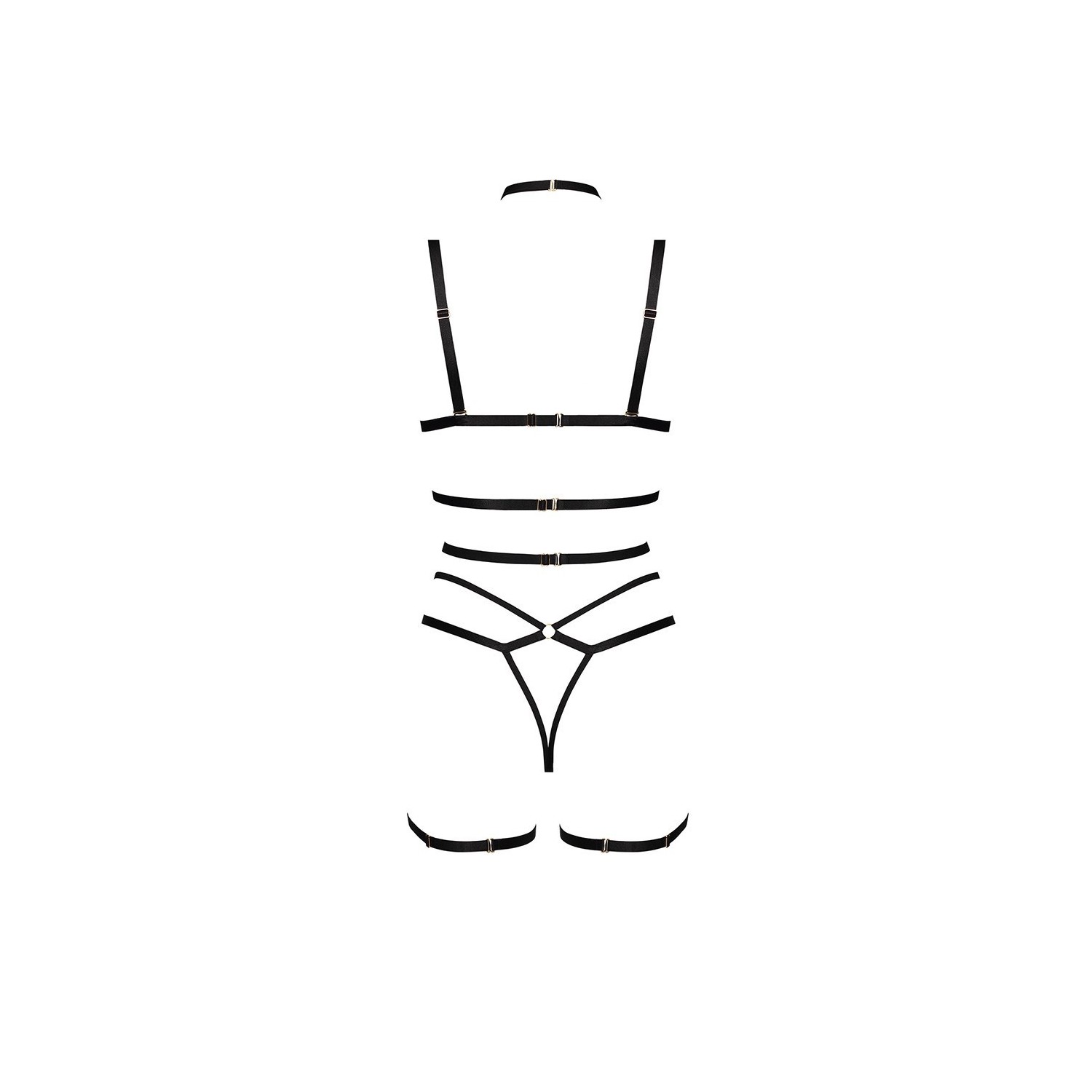 Ensemble harnais et lingerie Cozmo
