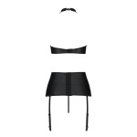 Ensemble sexy faux cuir Nancy - Passion