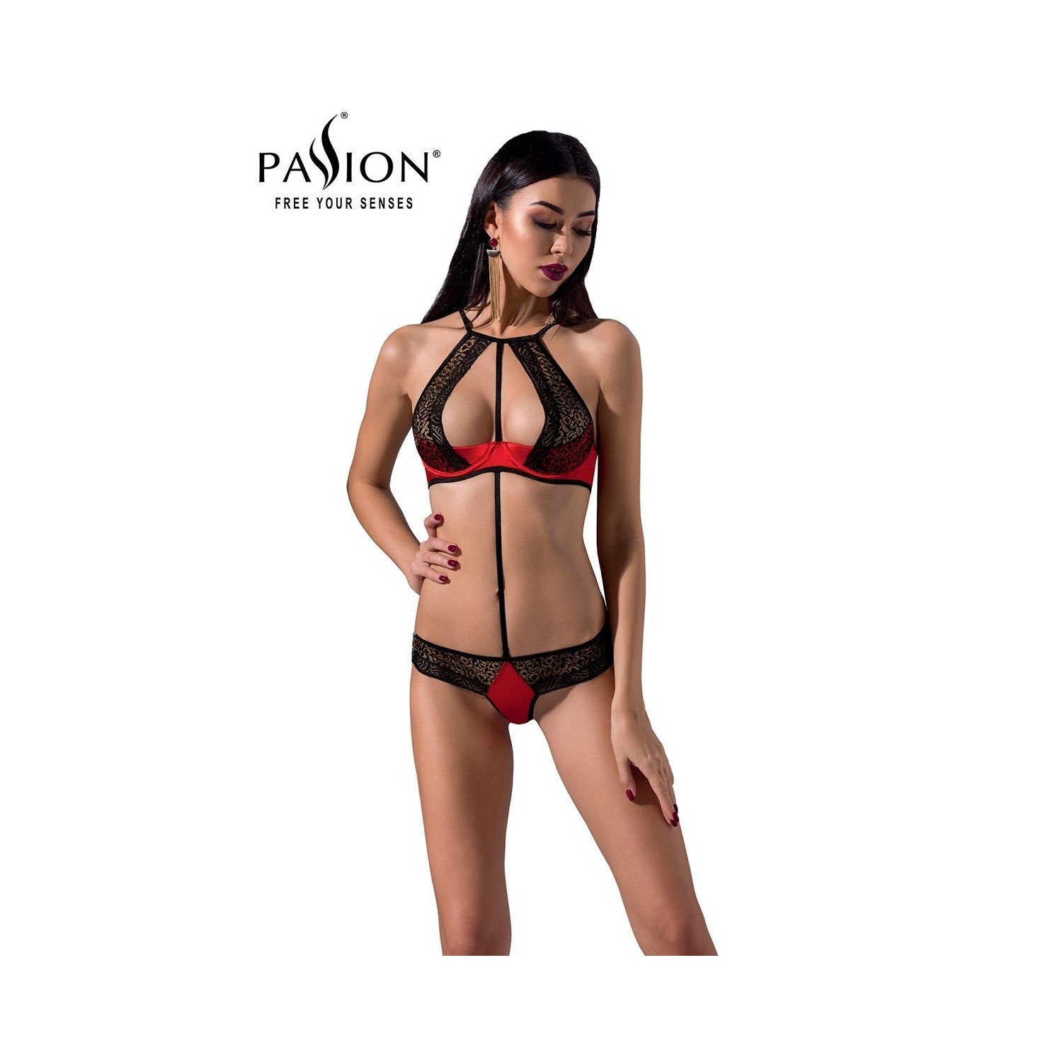 Ensemble Scarlet Bikini rouge - Passion