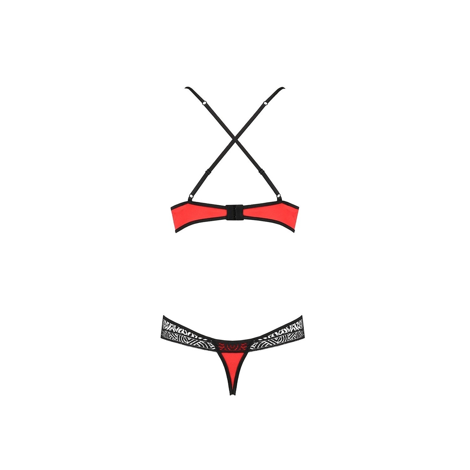Ensemble Scarlet Bikini rouge - Passion
