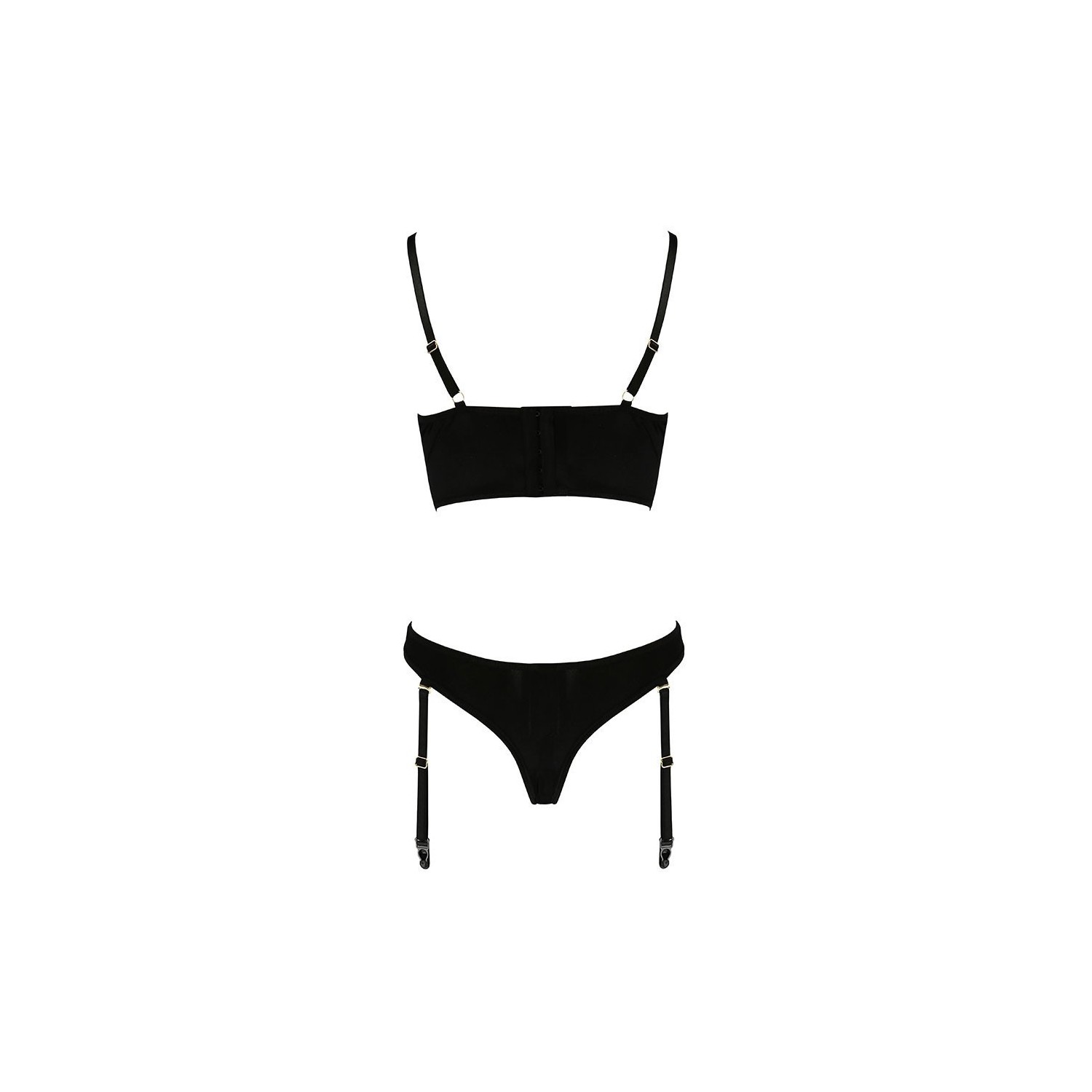 Ensemble culotte à jarretelles et bustier Lara - Casmir