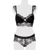 Ensemble culotte et balconnet dentelle - Grey Velvet