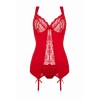 Ensemble 2 pièces Marzia Rouge - Christine