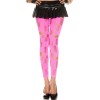 Legging rose fluo ajouré petits et grands trous - MH35472NEP