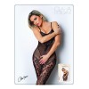 Bodystocking en dentelle florale et fine résille - Le Numéro 19 - Collection Bodystocking - CM99019