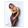Bodystocking en dentelle florale et fine résille - Le Numéro 19 - Collection Bodystocking - CM99019