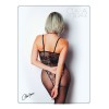 Bodystocking résille imprimé motifs floraux - Le Numéro 13 - Collection Bodystocking - CM99013