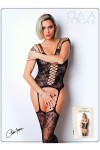 Bodystocking imprimé florale - Le Numéro 10 - Collection Bodystocking - CM99010