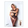Body noir avec ouverture sexy - Le Numéro 3 - Collection Bodystocking - CM99003