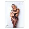 Body noir avec ouverture sexy - Le Numéro 3 - Collection Bodystocking - CM99003