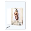 Body noir avec ouverture sexy - Le Numéro 3 - Collection Bodystocking - CM99003