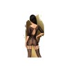Bodystocking fantaisie noir High stakes - PH0116BLK