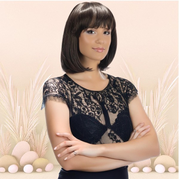 Perruque Camila châtain