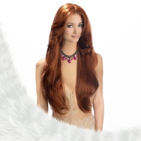 Perruque Rihana rousse - World Wigs