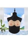 Buste faux seins silicone bandeau
