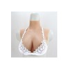 Buste faux seins, vaisseaux apparents comme une poitrine de femme
