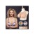 Buste faux seins, encolure ronde, poitrine volumineuse