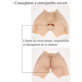 Fesses rehaussées pour un effet liftant