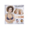 Buste faux seins, vaisseaux apparents, encolure ronde