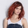 Perruque dégradée mi- longue, une coiffure tendance