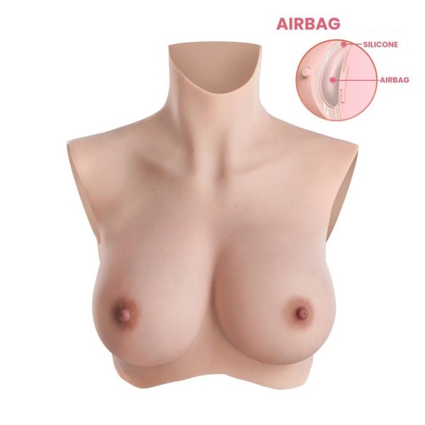 Buste faux seins, nouvelle conception de remplissage d'airbag