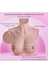 Buste faux seins, nouvelle conception de remplissage d'airbag
