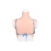 Buste faux seins prix discount, col haut
