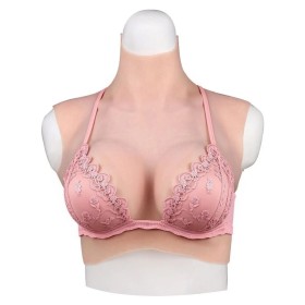 Buste faux seins prix discount, col haut
