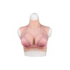 Buste faux seins prix discount, col haut