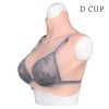 Buste faux seins prix discount, col haut