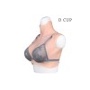 Buste faux seins prix discount, col haut