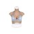 Buste faux seins new design, en silicone, col haut