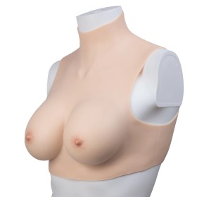 Buste Faux Seins Silicone Col Haut - Le Petit Prix Qui Change Tout !
