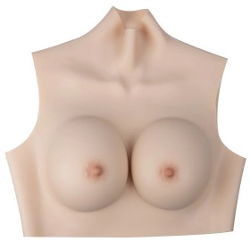 Buste Faux Seins Silicone Col Haut - Le Petit Prix Qui Change Tout !