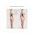 Fausses hanches et fesses en silicone