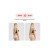 Fausses hanches et fesses en silicone – Silhouette féminine