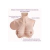 Buste faux seins, nouvelle conception de remplissage d'airbag