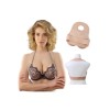 Buste faux seins silicone, dos nu